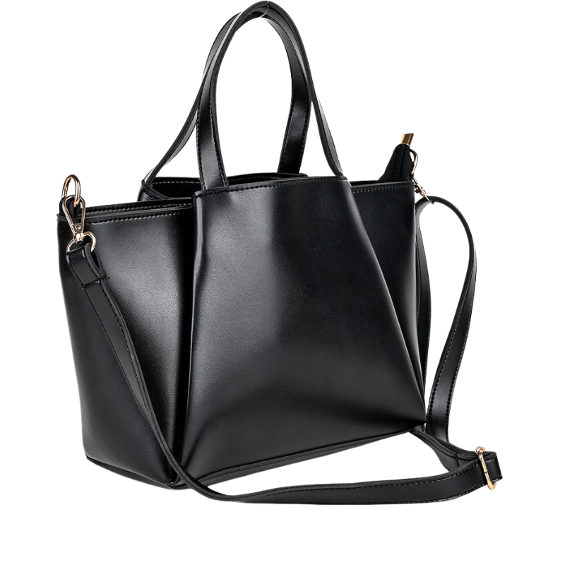 Modern Black Handbag